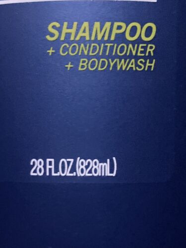 Suave Men Citrus Rush 3-in-1 Shampoo Conditioner Body Wash 28 oz