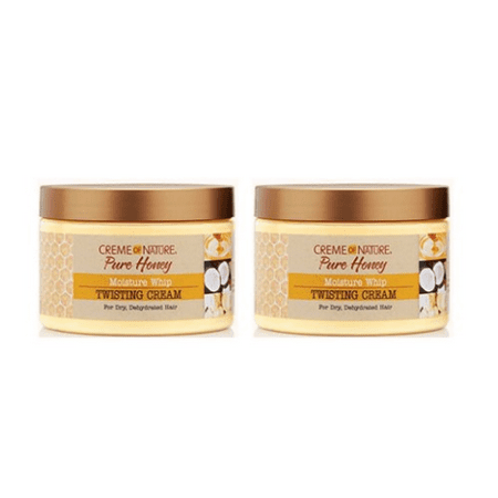 (2 Pack) Cream Of Nature Argan Oil Con Honey Twisting Cream